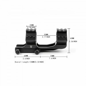 SWAMP DEER 1-1 Scope Mount 30mm25.4mm Tactical1